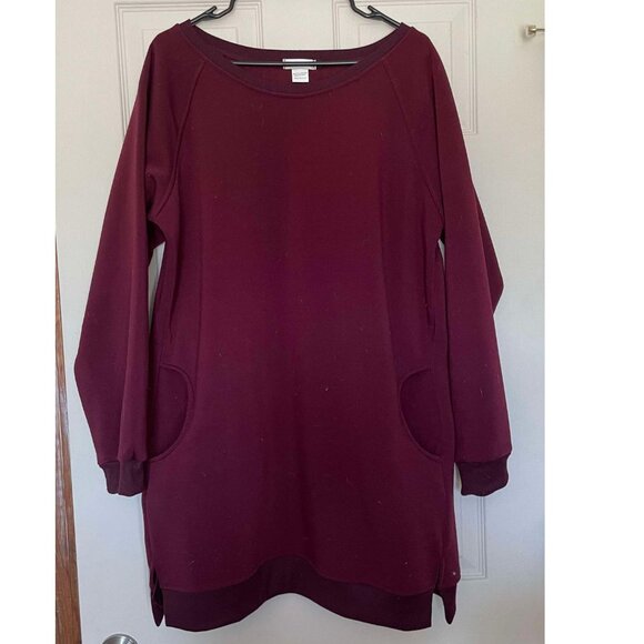 Oversized Mulberry Sweatshirt, Large - Picture 2 of 2
